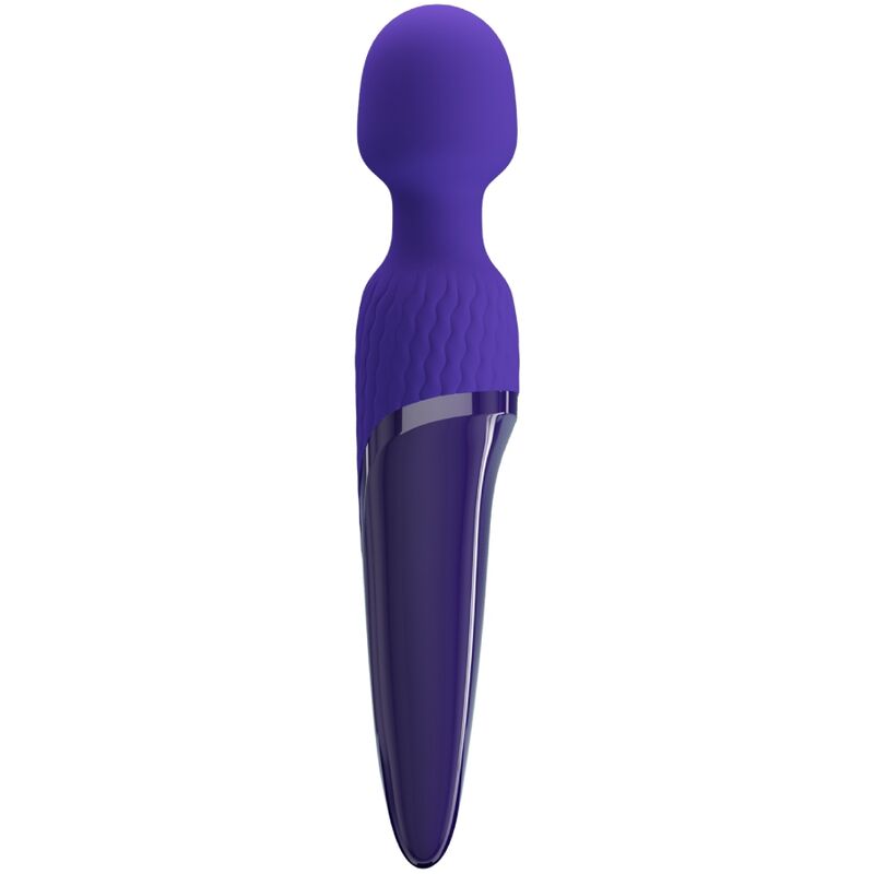 PRETTY LOVE ANTONY YOUTH VIBRADOR WAND EFECTO CALOR VIOLETA