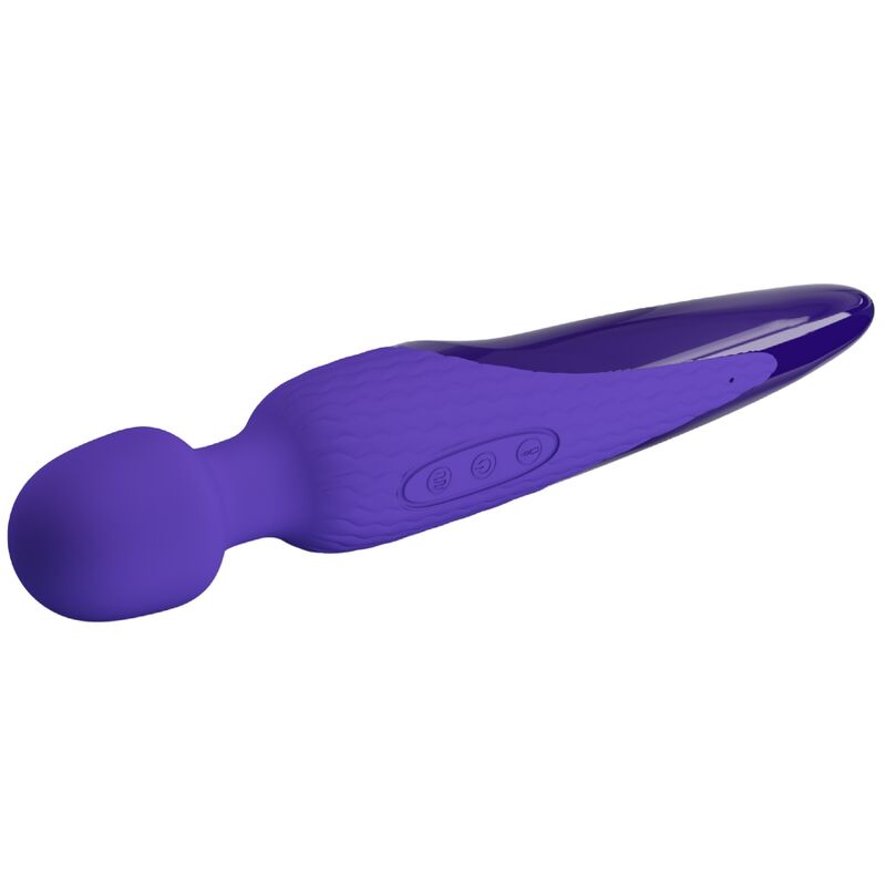 PRETTY LOVE ANTONY YOUTH VIBRADOR WAND EFECTO CALOR VIOLETA