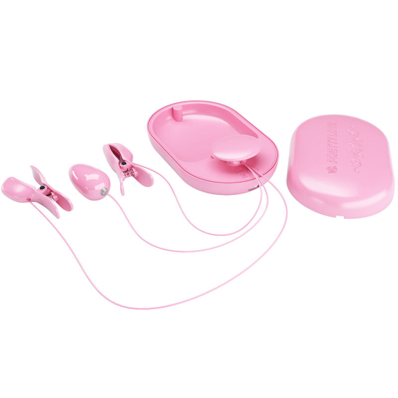 PRETTY LOVE SURPRISE BOX PINZAS ELECTRO ESTIMULACION ROSA