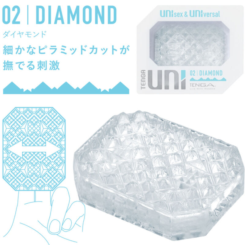 TENGA UNI DIAMOND MASTURBADOR DEDAL