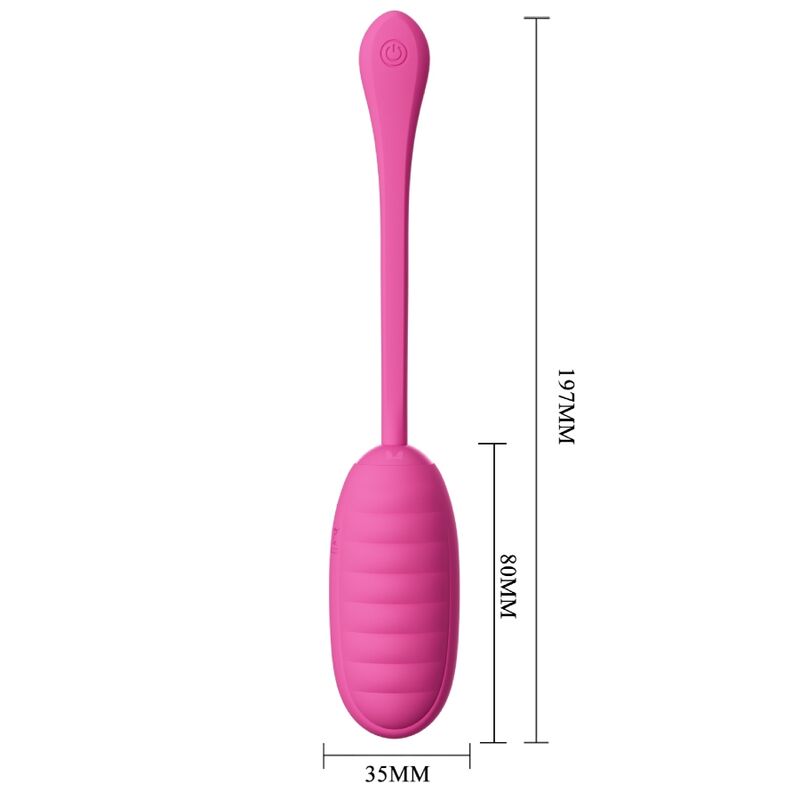 PRETTY LOVE CATALINA HUEVO VIBRADOR RECARGABLE ROSA