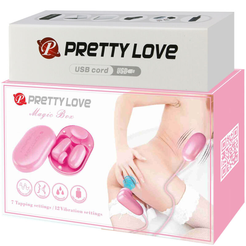 PRETTY LOVE MAGIC BOX BALA VIBRADORA ESTIMULADOR ROSA