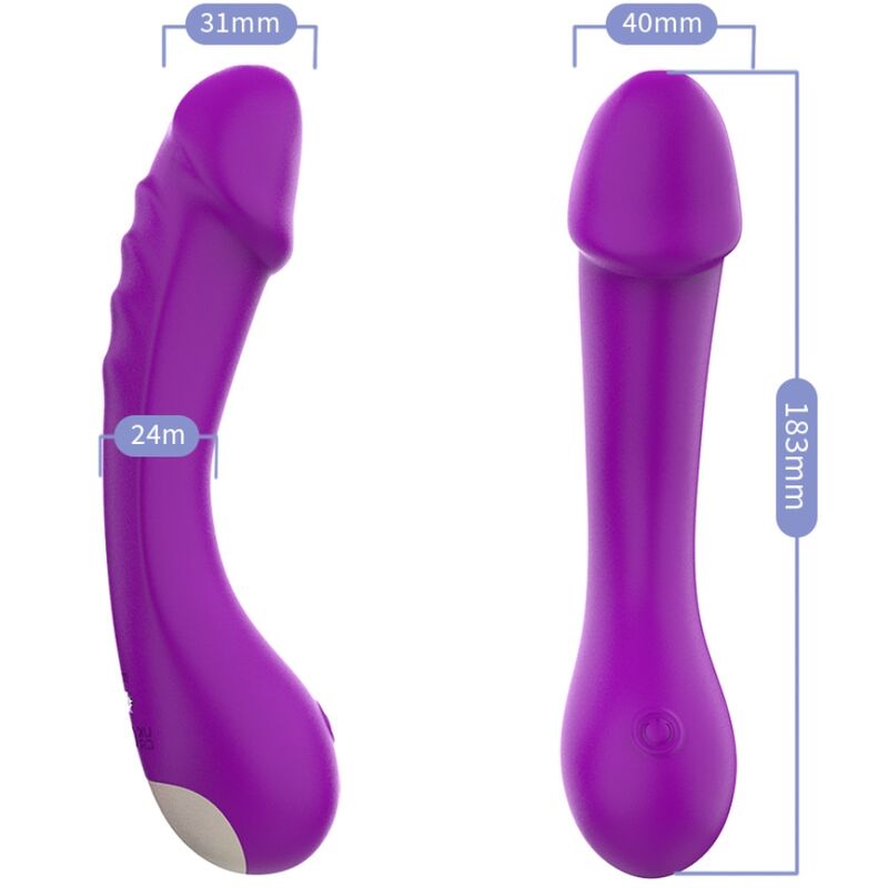 ARMONY DILDO VIBRADOR PUNTO G SILICONA VIOLETA