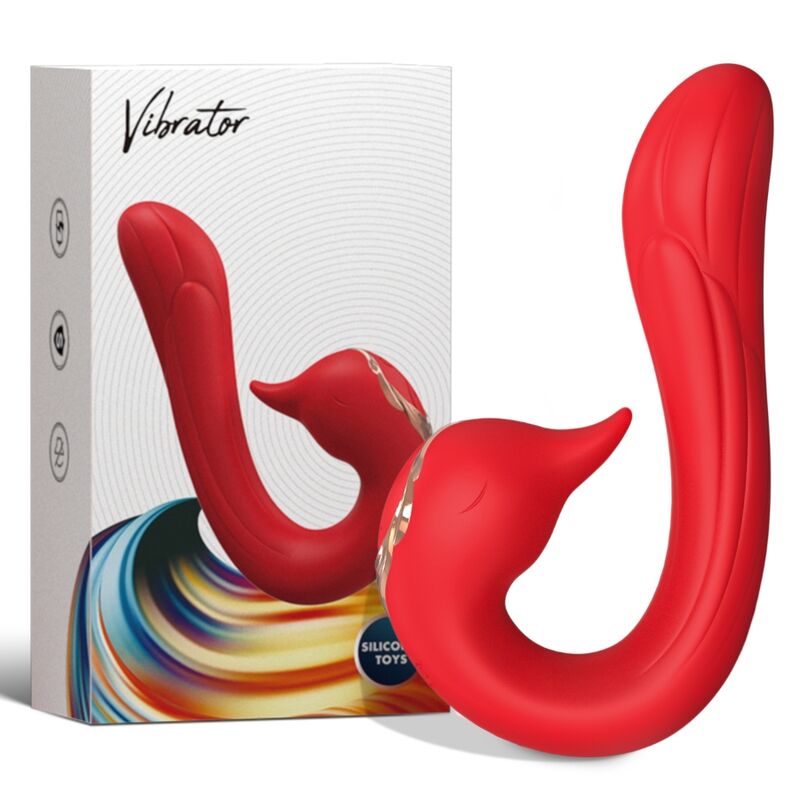 ARMONY DELFIN VIBRADOR MULTIPOSICION EFECTO CALOR ROJO