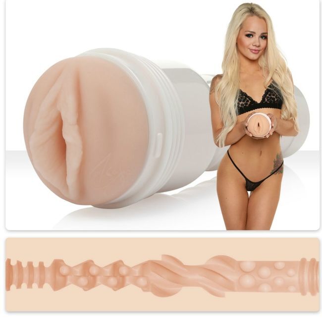 FLESHLIGHT ELSA JEAN VAGINA TASTY UNIVERSAL LAUNCH LUBRICANTE AQUA QUALITY 50 ML