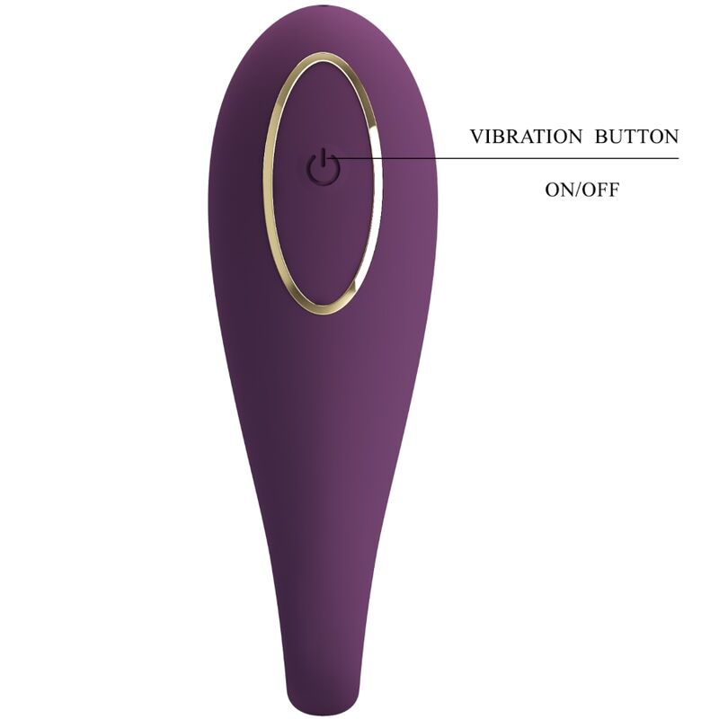 PRETTY LOVE AUGUST VIBRADOR DOBLE PLACER GLOBAL REMOTE