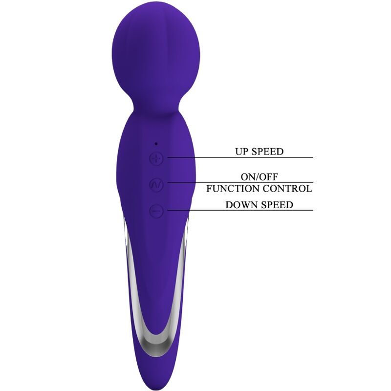 PRETTY LOVE WALTER VIBRADOR WAND VIOLETA