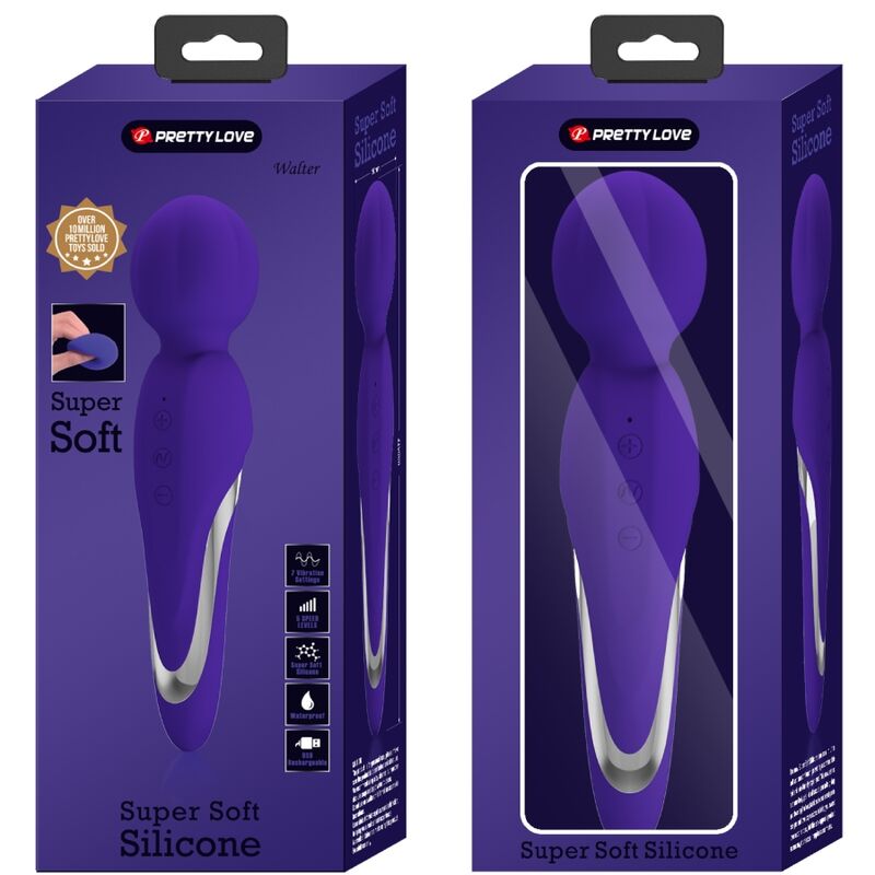 PRETTY LOVE WALTER VIBRADOR WAND VIOLETA