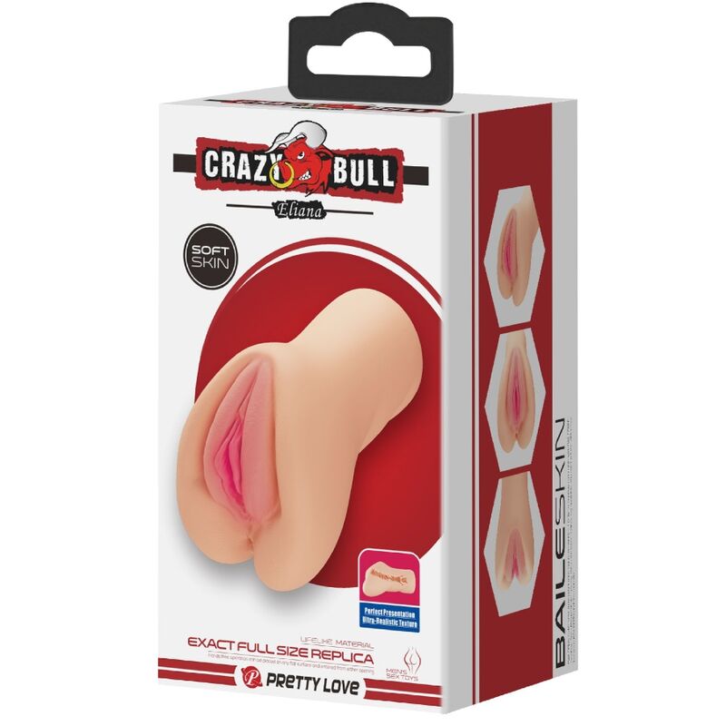 CRAZY BULL ELIANA MASTUBADOR EN FORMA DE VAGINA