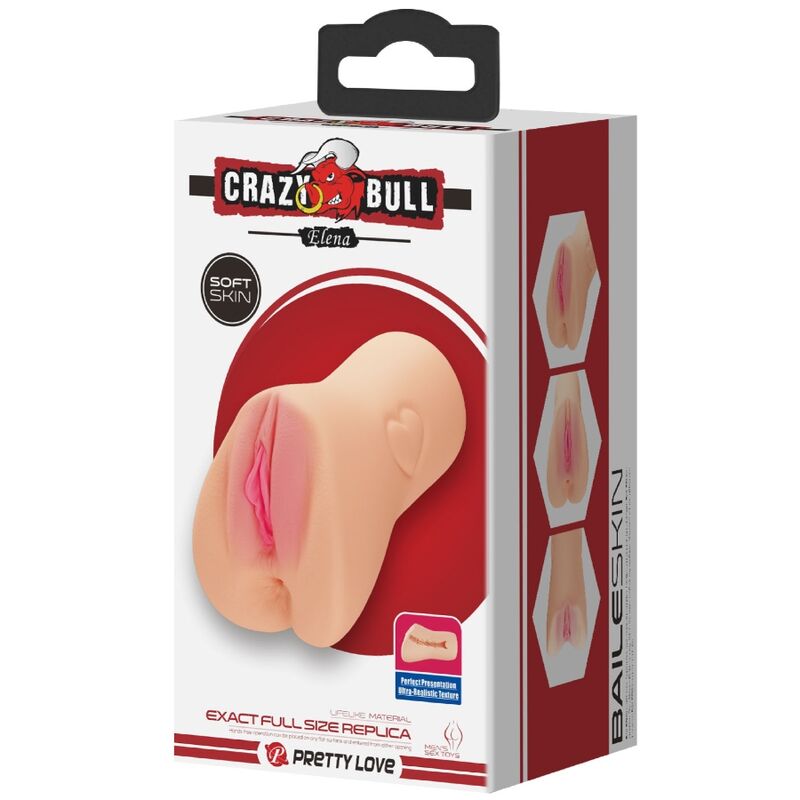 CRAZY BULL ELENA MASTUBADOR EN FORMA DE VAGINA