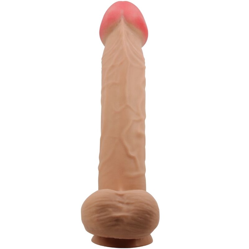 PRETTY LOVE SLIDING SKIN SERIES DILDO REALiSTICO CON VENTOSA PIEL DESLIZANTE 26 CM