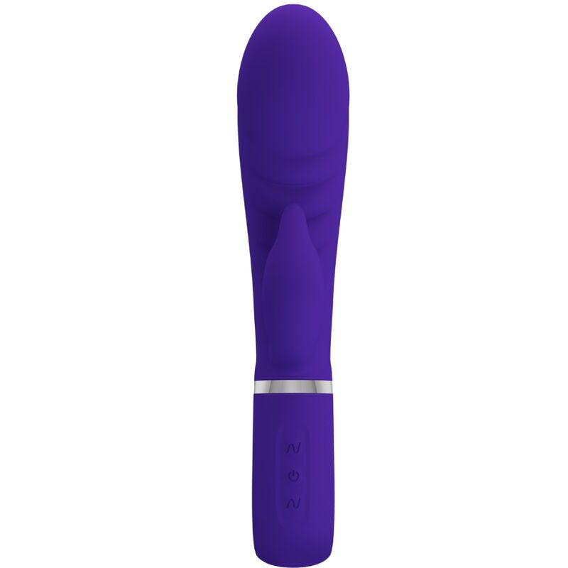 PRETTY LOVE PRESCOTT VIBRADOR PUNTO G MULTIFUNCIoN LILA