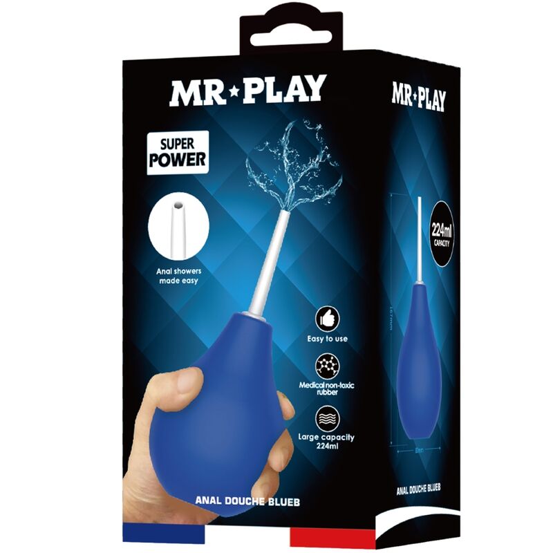 MR PLAY DUCHA ANAL BLUEB SUPER POWER AZUL