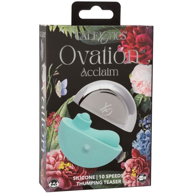 CALIFORNIA EXOTICS OVATION ACCLAIM ESTIMULADOR VERDE AGUA