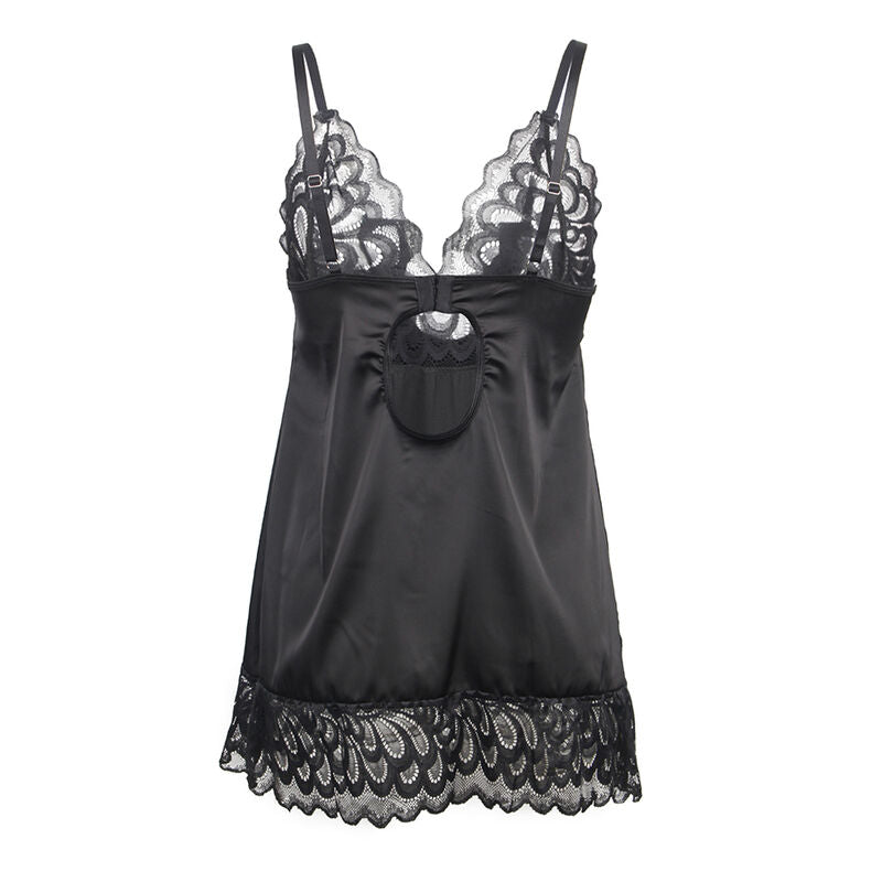 SUBBLIME BABYDOLL CON ESTAMPADO FLORAL PECHO NEGRO S M