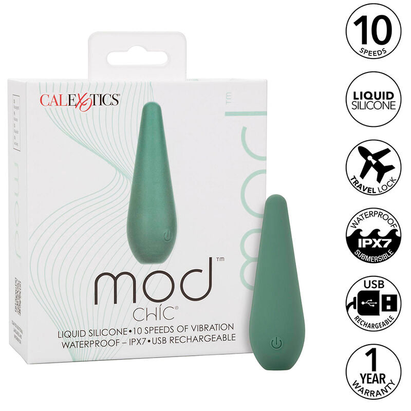 CALIFORNIA EXOTICS MOD CHIC ESTIMULADOR VERDE