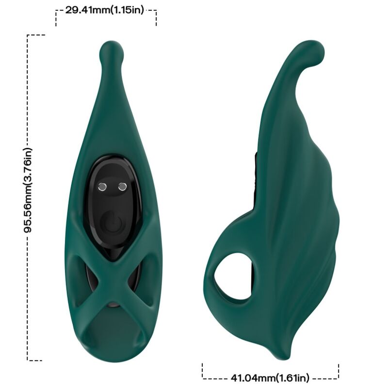 ARMONY DEDAL ESTIMULADOR VIBRADOR VERDE