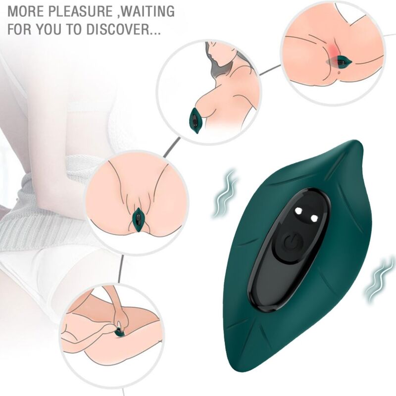 ARMONY ESTIMULADOR VIBRADOR CONTROL REMOTO VERDE