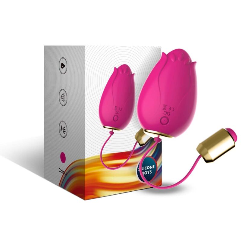 ARMONY MANDALA HUEVO VIBRADOR PUNTO G CONTROL REMOTO FUCSIA