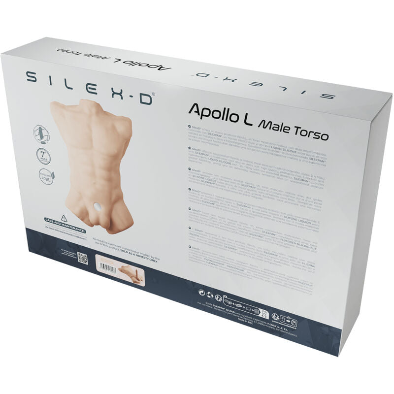 SILEXD APOLLO L TORSO REALISTICO MASCULINO