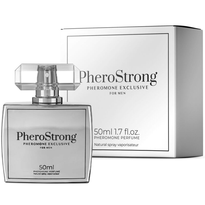 PHEROSTRONG PERFUME CON FEROMONAS EXCLUSIVE PARA HOMBRE 50 ML