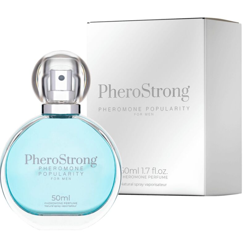 PHEROSTRONG PERFUME CON FEROMONAS POPULARITY PARA HOMBRE 50 ML