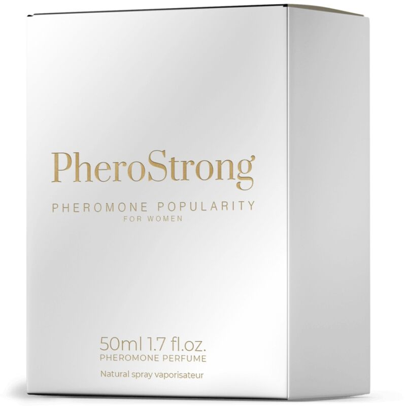 PHEROSTRONG PERFUME CON FEROMONAS POPULARITY PARA MUJER 50 ML