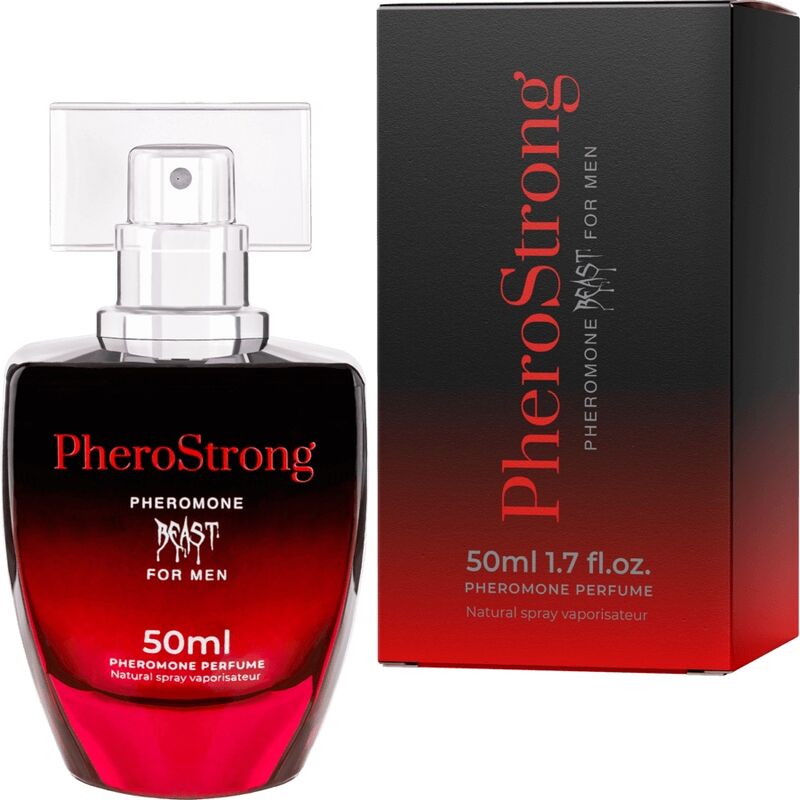 PHEROSTRONG PERFUME CON FEROMONAS BEAST PARA HOMBRE 50 ML