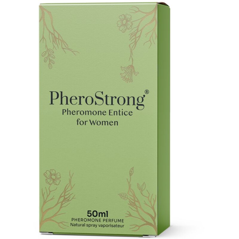 PHEROSTRONG PERFUME CON FEROMONAS ENTICE PARA MUJER 50 ML