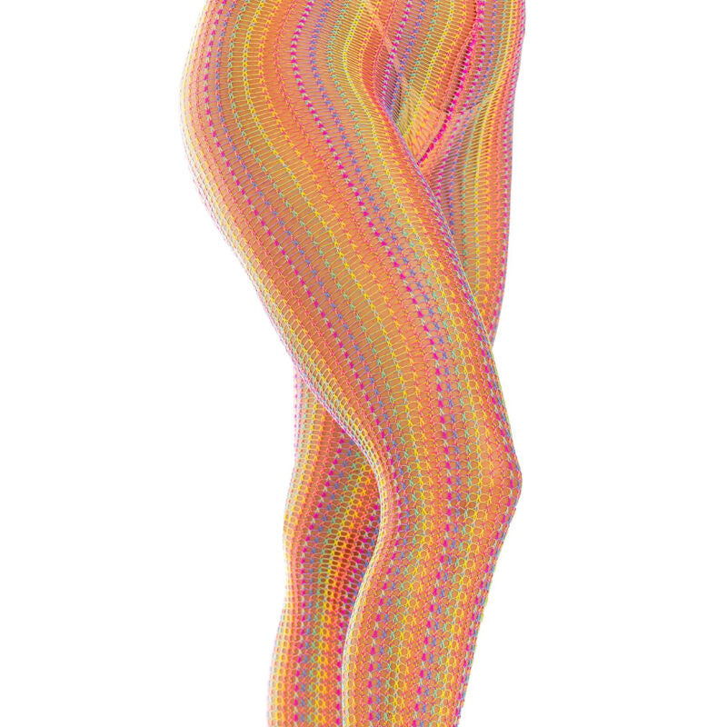 LEG AVENUE MEDIAS DE CROCHET MULTICOLOR