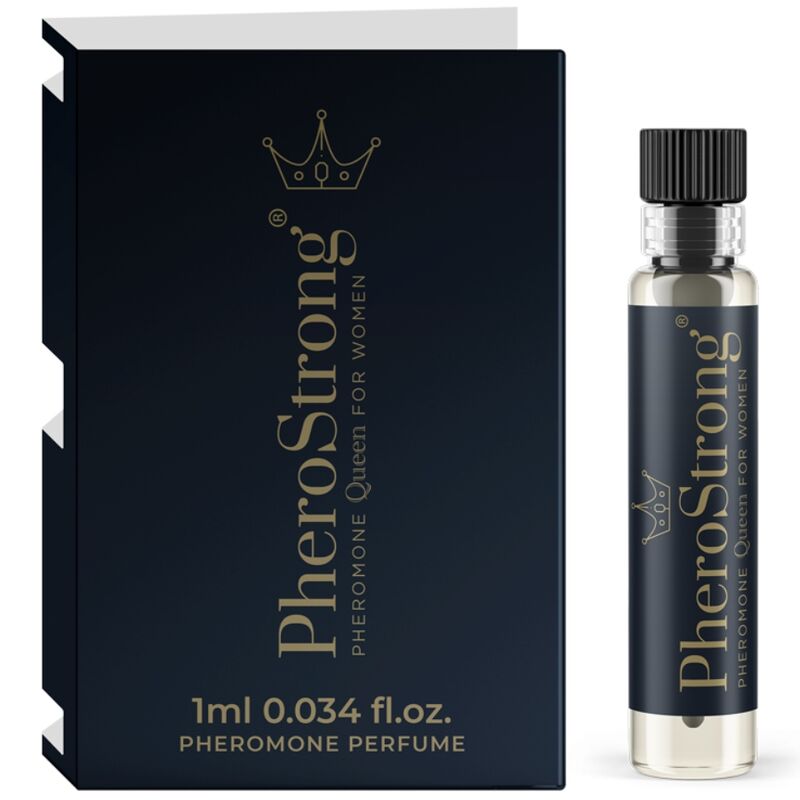 PHEROSTRONG PERFUME CON FEROMONAS QUEEN PARA MUJER 1 ML