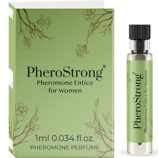 PHEROSTRONG PERFUME CON FEROMONAS ENTICE PARA MUJER 1 ML