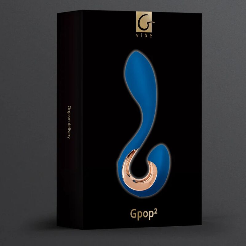 G VIBE GPOP 2 VIBRADOR PUNTO G Y P AZUL INDIGO