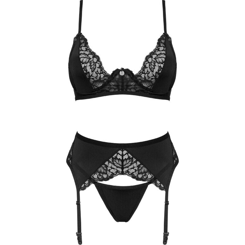 OBSESSIVE BELLASTIA SET TRES PIEZAS XS S