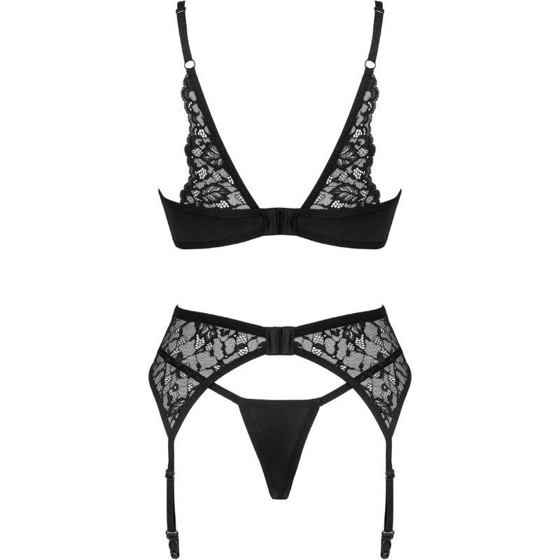 OBSESSIVE BELLASTIA SET TRES PIEZAS XS S