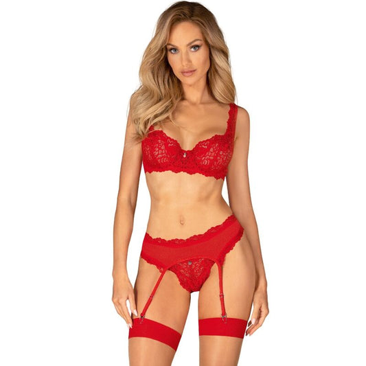 OBSESSIVE AMOR CHERRIS SET 3 PIEZAS S M