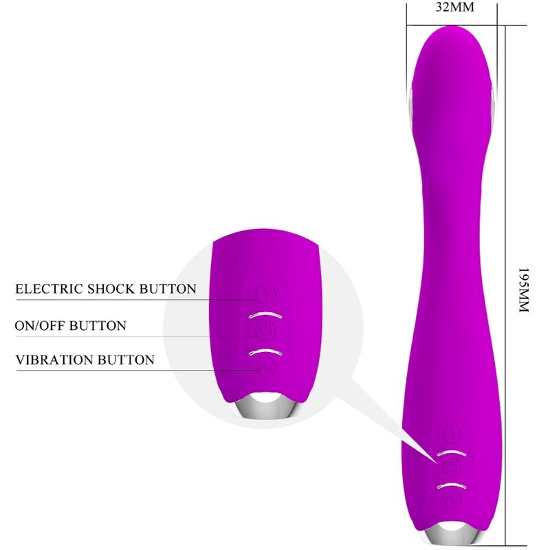 PRETTY LOVE HECTOR VIBRADOR ELECTROSHOCK APP GRATUITA VIOLETA