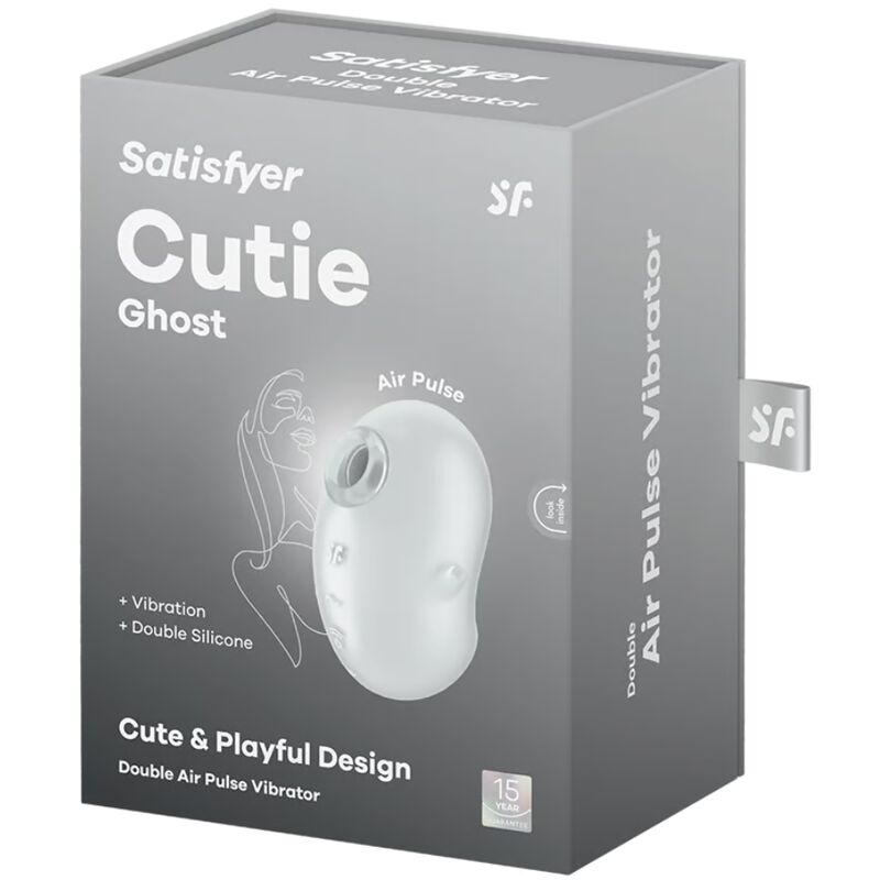 SATISFYER CUTIE GHOST VIBRADOR LAY ON BLANCO