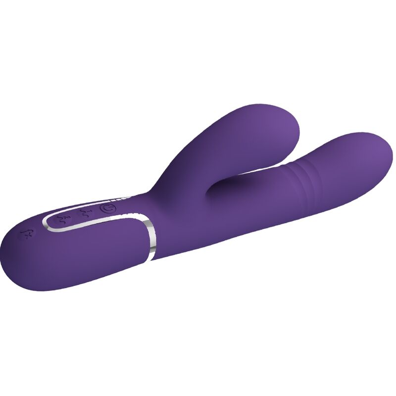 PRETTY LOVE VIBRADOR PUNTO G MULTIFUNCIoN MORADO