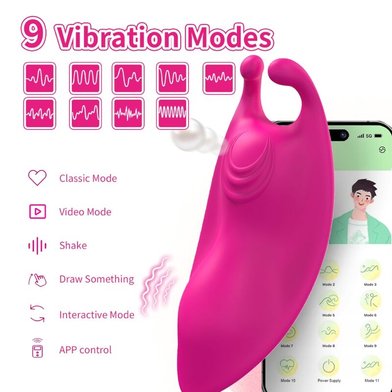 ARMONY HONEYBEE PANTIES VIBRADOR PUNTO G FUCSIA APP GRATUITA