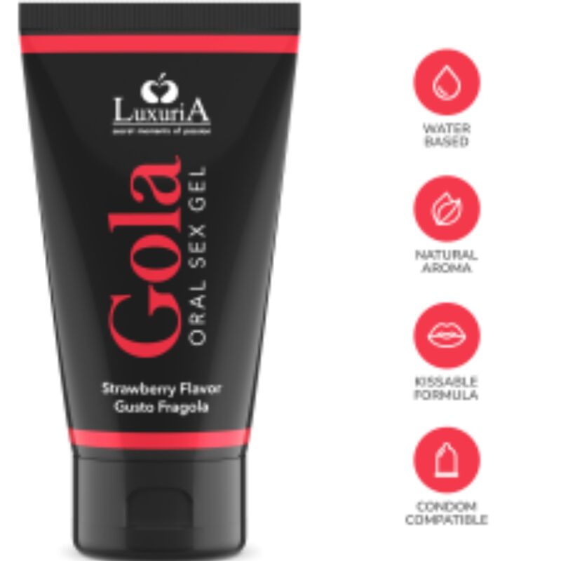 INTIMATELINE LUXURIA GOLA GEL ORAL FRESA 50 ML