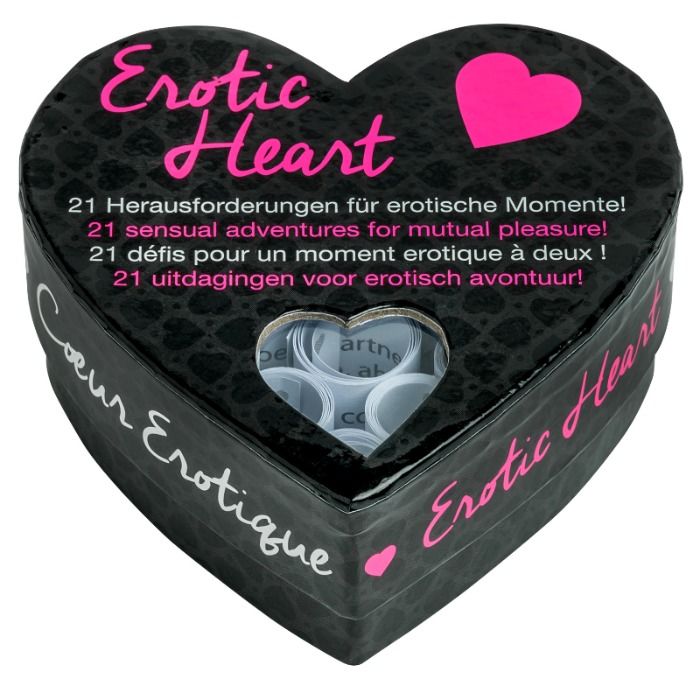 TEASEPLEASE JUEGO DE CORAZON EROTIC HEART NL EN DE FR