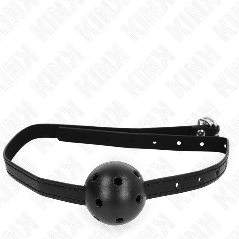 KINK MORDAZA DE BOLA 45 CM TRANSPIRABLE SIMPLICITY NEGRO 62 x 15 CM