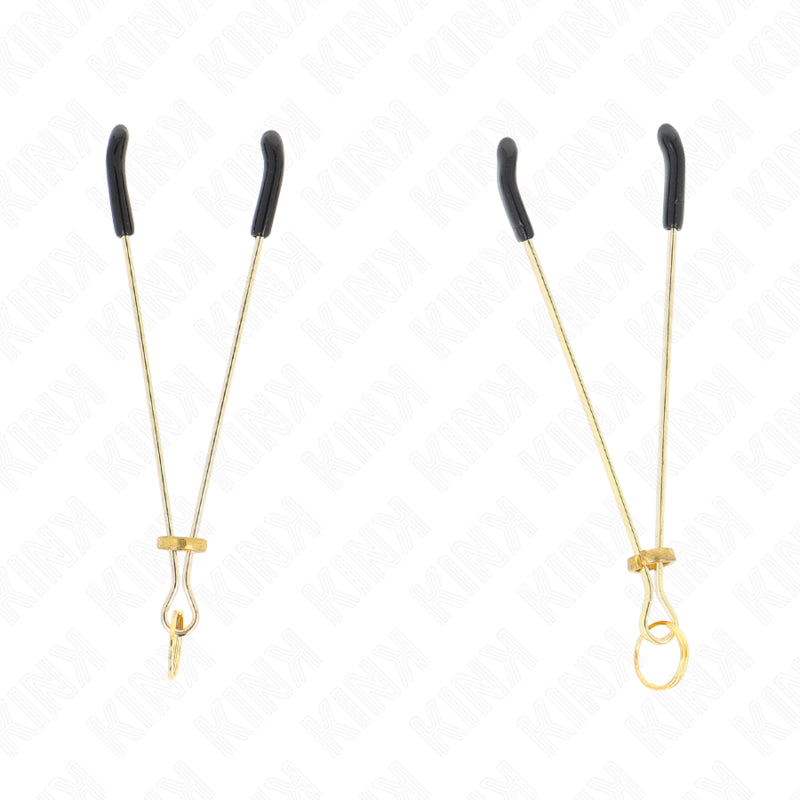 KINK PINZAS PARA PEZONES FINA DORADO 7 CM