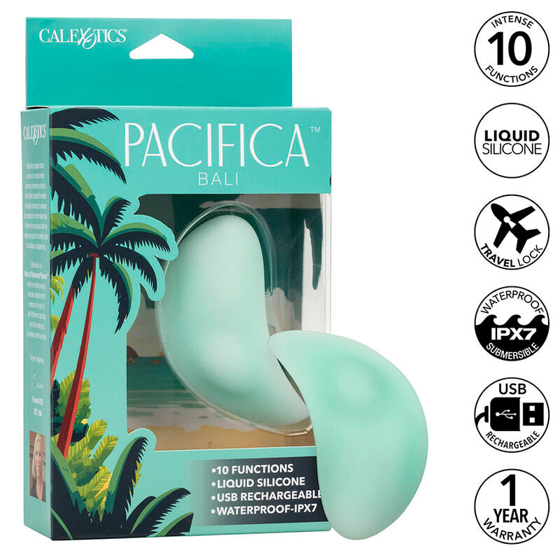 CALEXOTICS PACIFICA BALI ESTIMULADOR 10 FUNCIONES AQUA