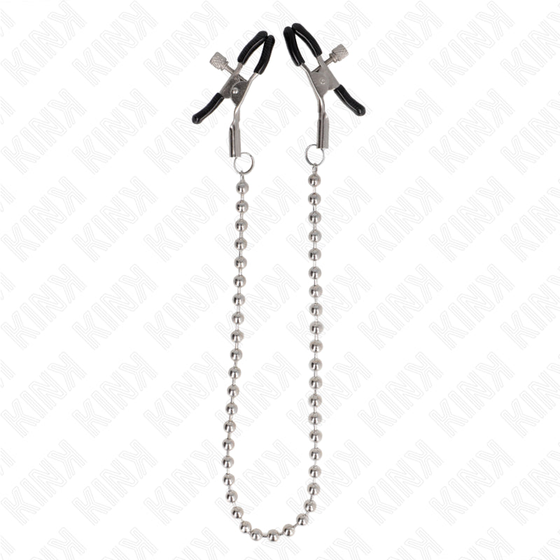 KINK PINZAS PARA PEZONES CON CADENA DE BOLAS 30 CM