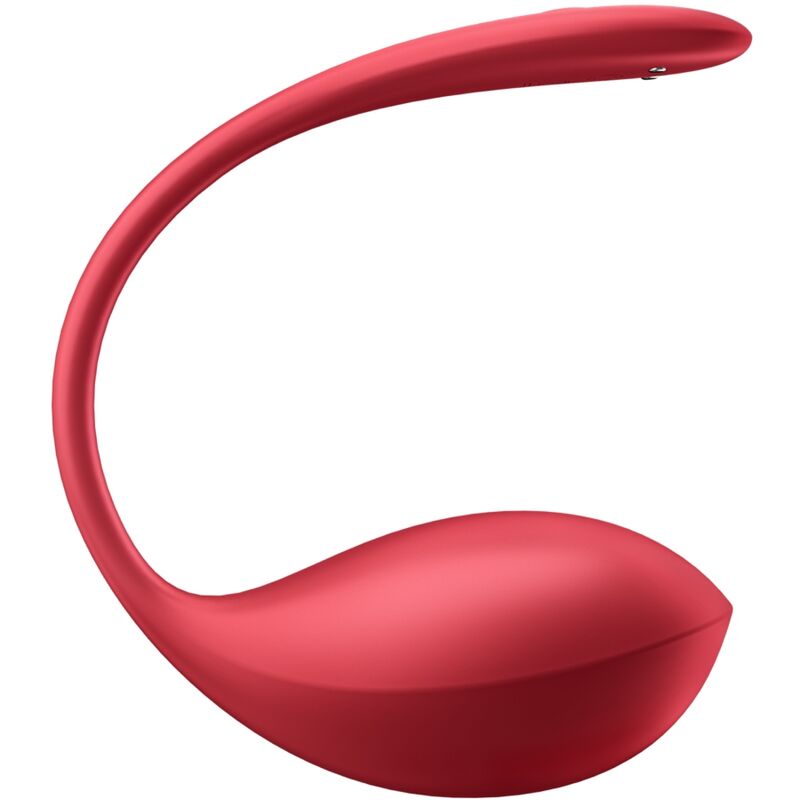 SATISFYER SHINY PETAL ESTIMULADOR PUNTO G CONTROL REMOTO ROJO APP GRATUITA