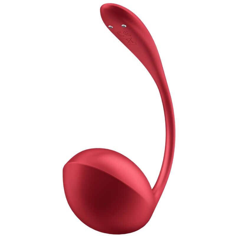 SATISFYER SHINY PETAL ESTIMULADOR PUNTO G CONTROL REMOTO ROJO APP GRATUITA