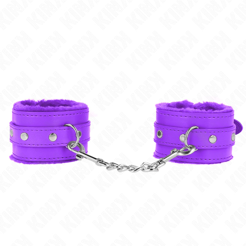 KINK MUaEQUERAS FORRADAS PREMIUM VIOLETA CON CORREA VIOLETA AJUSTABLE 17 29 CM X 6 CM