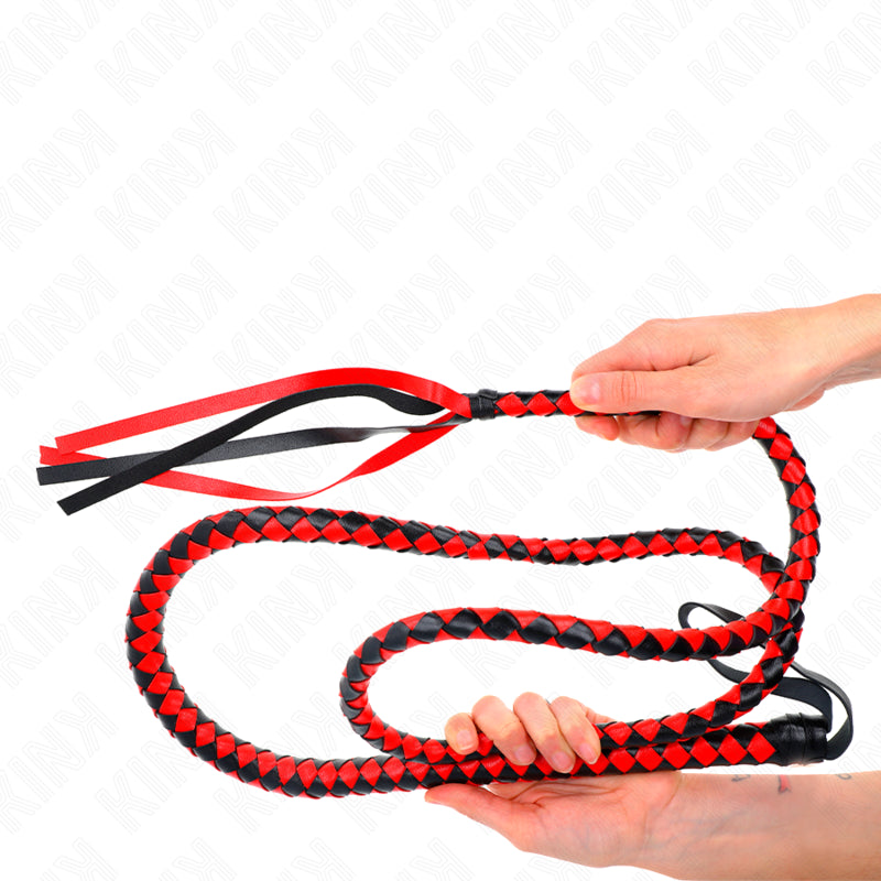 KINK LaTIGO DE SERPIENTE LARGO ROJO 210 CM